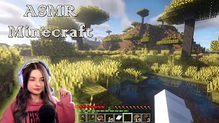 ASMR | Playing Minecraft! ⛏️ Soft speaking, In-game sounds & Relaxing music screenshot 2