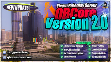 New Fivem Server Update | QBCore New Update 2025 | Prebuilt Fivem Server | 250+ Custom Scripts.