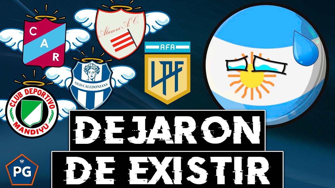 15 EQUIPOS de ARGENTINA que YA NO EXISTEN (o CASI DESAPARECIERON) pero JUGARON en la LIGA ARGENTINA