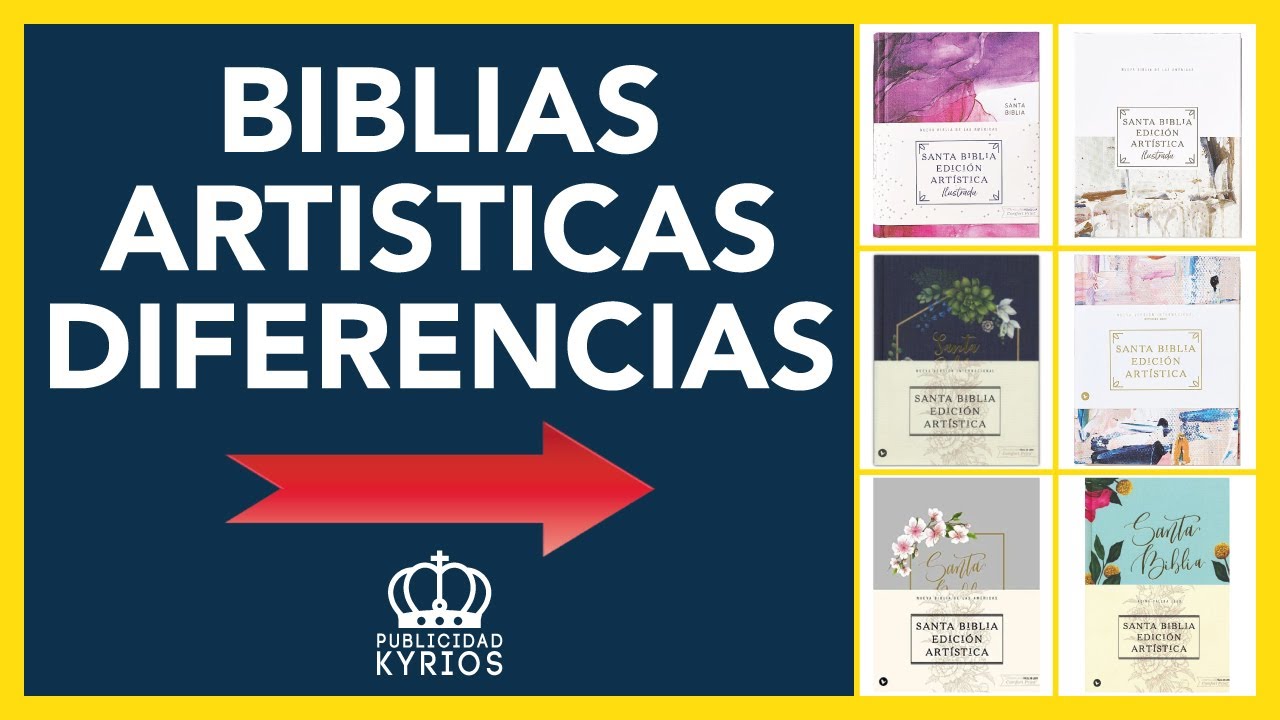 DIFERENCIAS ✅ BIBLIAS ARTISTICAS 🎨 Reina Valera 1960, NVI y NBLA ILUSTRADA ✍🏻 con APUNTES