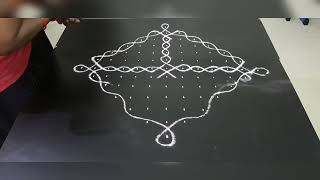 Simple Pulli Kolam(13-1) screenshot 5