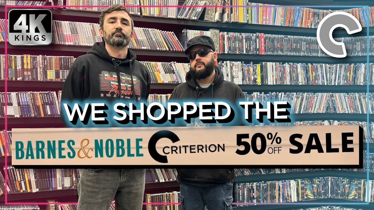 НАША ПОЕЗДКА В BARNES & NOBLE НА РАСПРОДАЖУ CRITERION | Нашли ли мы в магазине то, что хотели? | ...