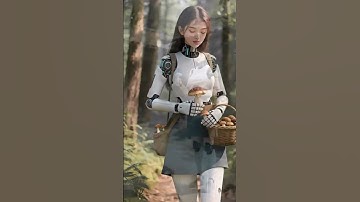 🎯 Mushroom Mission: Robot Roams Forest and Finds Fungi #robot #robotics #AI #mushroom #mushrooms