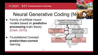 Maze learning using a hyperdimensional predictive processing cognitive architecture