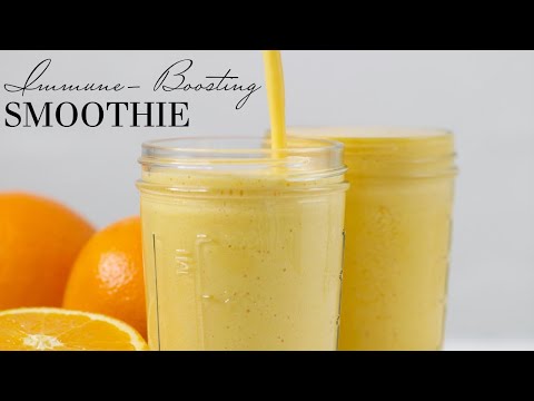 HOW TO MAKE MY IMMUNITY-BOOSTING PROTEIN SMOOTHIE