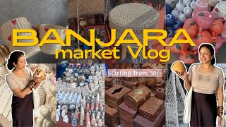 The Viral Banjara Market in Greater Noida | Budget Decor Finds ✨ | Cheapest home decor ✅