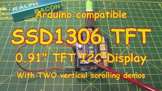 #101 Fun 😊 SSD1306 OLED Screen for your Arduino project - I2C or SPI