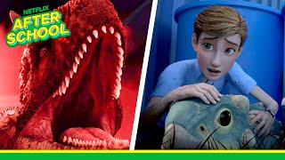 Best Dinosaur Hiding Spots & Sneaks  Jurassic World Camp Cretaceous | Netflix After School