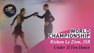 Brener - Karnaushenko, Isr 2021 World Ten Dance Under 21, Isr R