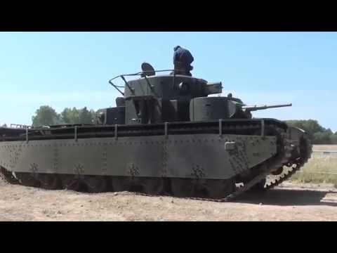 Video: Unbekannter Riese Der Roten Armee: Fünf-Turm-Panzer T-35