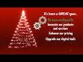 2019 Christmas Message - Partners