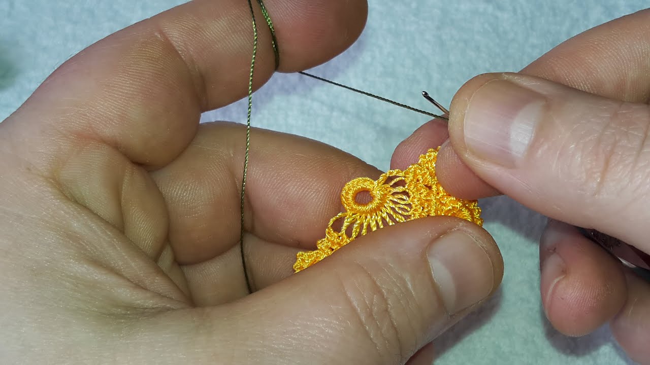 839 Haydi kızlar çeyizlere assolist ağır  bir tığ oyası yapalım