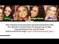 Little Mix - Black Magic Color Coded Lyrics