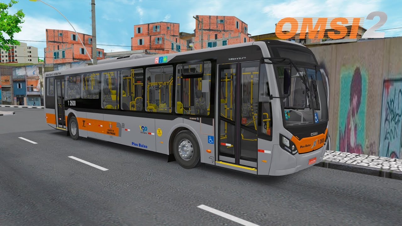 [OMSI 2] Linha 8077-10 JD. João XXIII → Terminal Vila Sônia | Caio Millennium IV | SP Zona Oeste V1