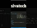 CSS Colorful Text Shadow Effect 🔥 | HTML CSS Shorts | SivaTech