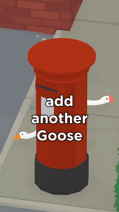 Did you NOTICE THIS IN Untitled Goose Game?
