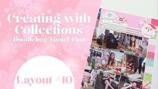 Christmas Day Double Page Scrapbook | Creating with Collections Vol 5 | Layout 10