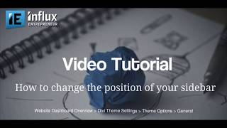 How to Change The Sidebar Position on WordPress