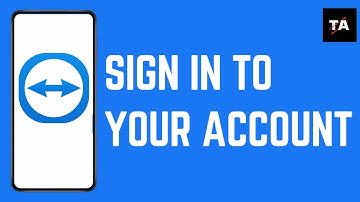 Sign in to Your Account via the TeamViewer Mobile App