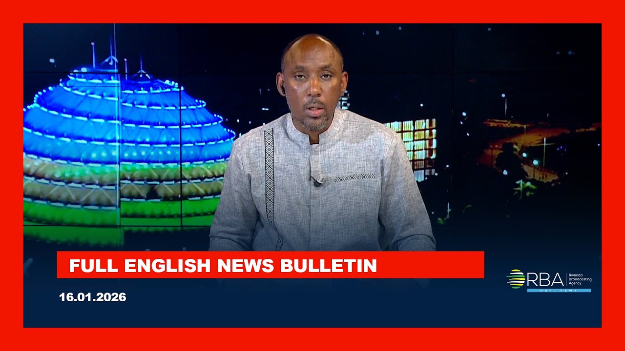 FULL English News Bulletin | 16.01.2026