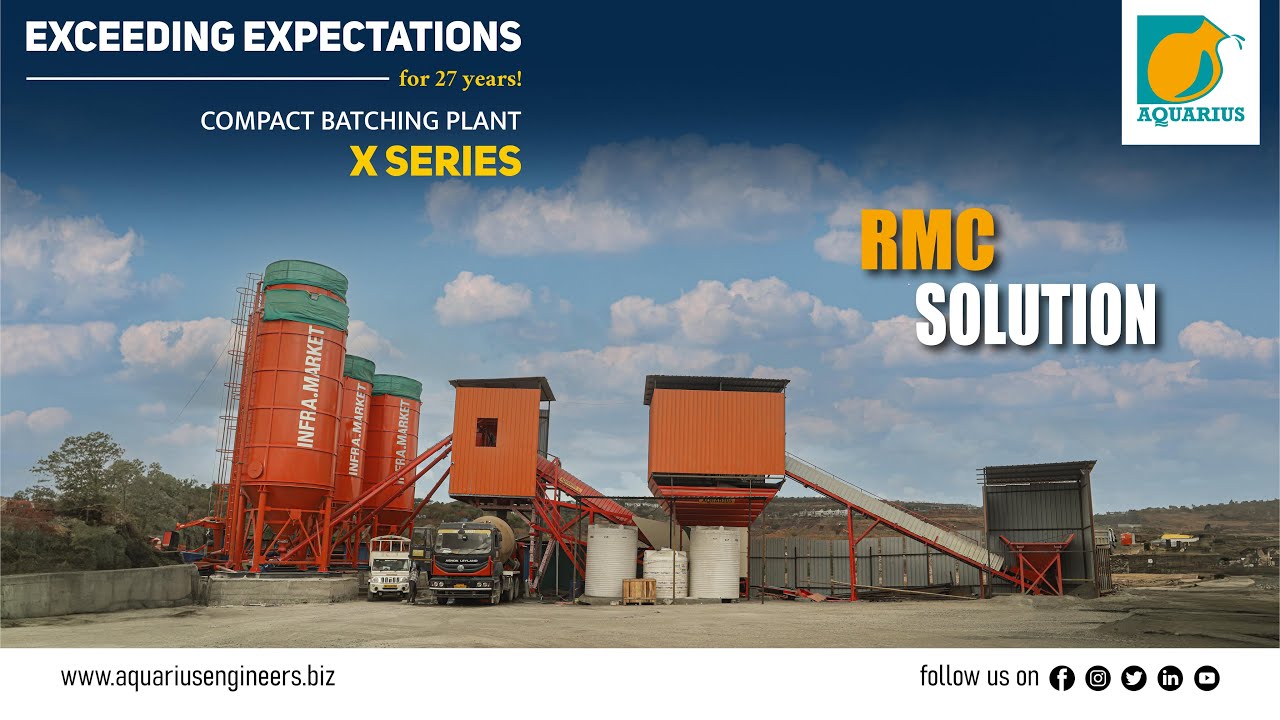 AQUARIUS COMPACT BATCHING PLANT X SERIES- X1.25