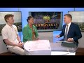 Molly Kahler and Jack Brooks with Overman Park – Sturgis Falls Celebration - KWWL News at Noon