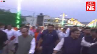 Live Assam Cm Inaugurates The Dr. Syama Prasad Mookerjee Flyover