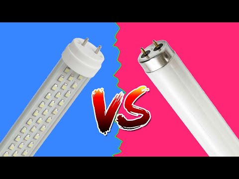 Vídeo: O que é LED ou fluorescente mais eficiente em termos de energia?