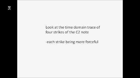 Using the Spectral Centroid to Study Piano Hammer Strikes