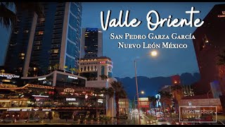 Valle Oriente  San Pedro Garza García Nuevo León   Video walk  Monterrey 4K