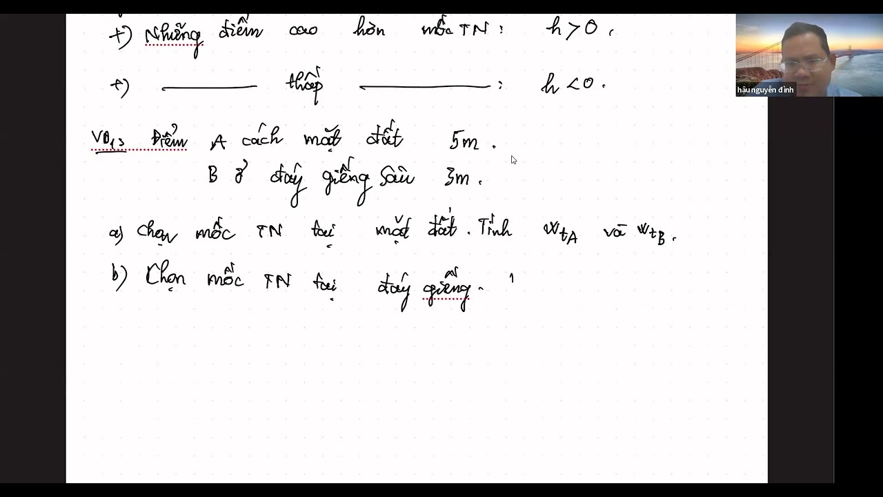 Vật Lý 10: Thế năng