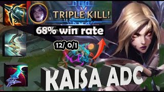 Kaisa vs Caitlyn (68% WIN RATE) ADC - Korea Master Patch 14.5 ✅