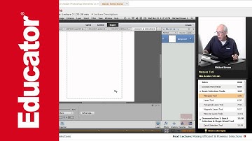 "Basic Selections" | Adobe Photoshop Elements 11 with Educator.com