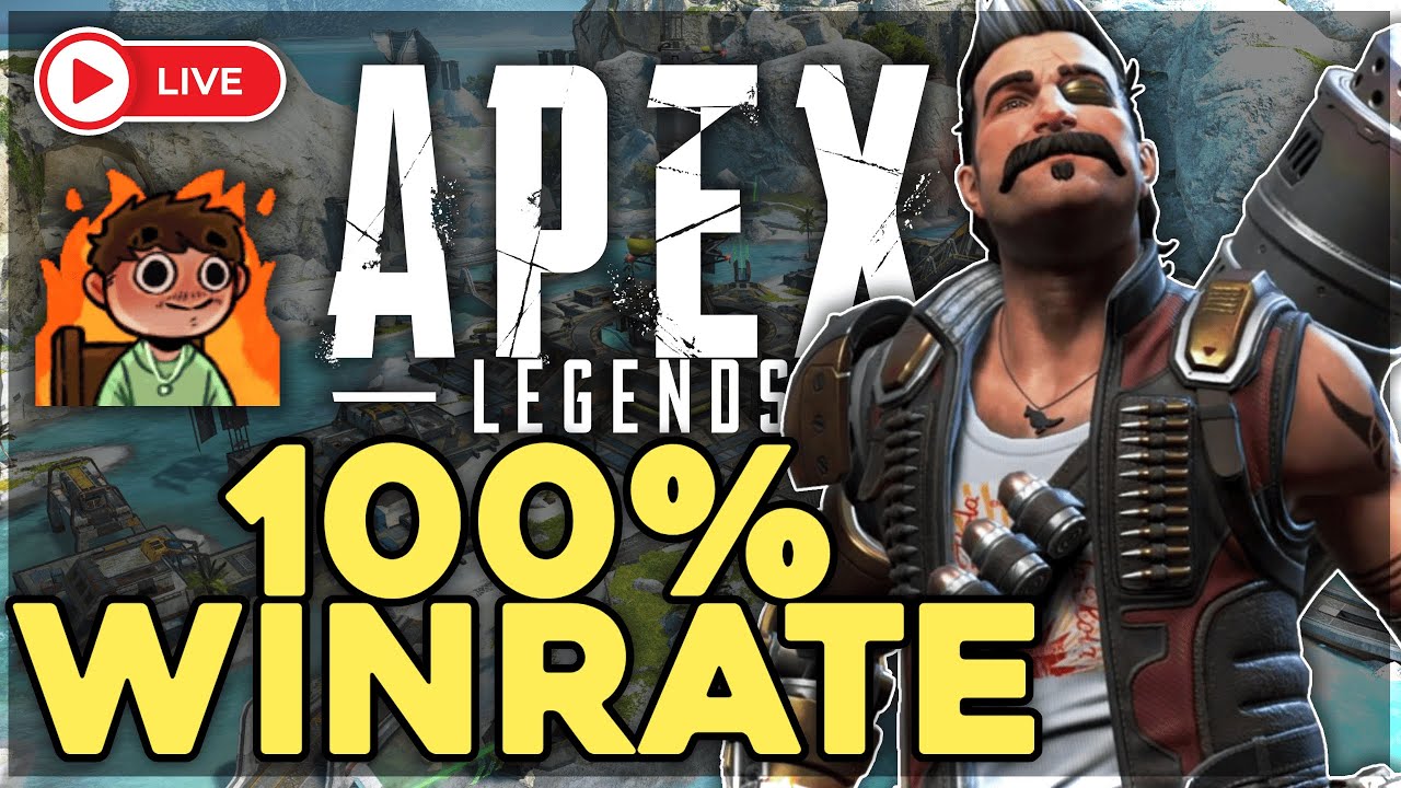WINNIN GAMES on APEX Legends (1000% WINRATE OR SOME)
