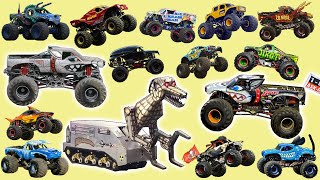 Monster Vehicles Compilation | Monster Jam Trucks, Monster Jam Lord | Monster Truck Collections