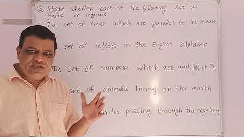 Types of Sets Class 11 CBSE | ncert solutions exercise 1.2  | Basic concepts and discussion