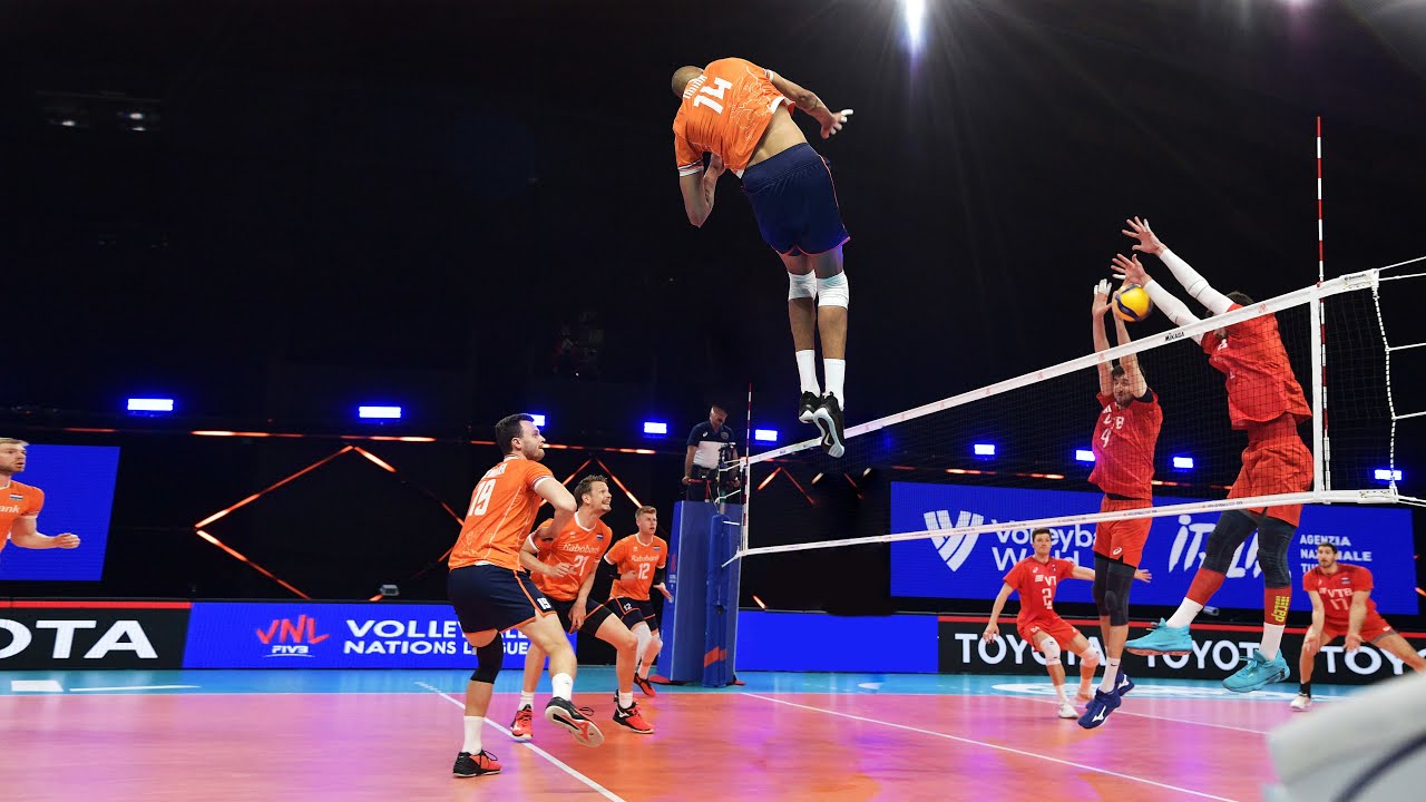 NEW WORLD RECORD !!! Nimir Abdel-Aziz Made 43 Points in One Match | Men's VNL 2021