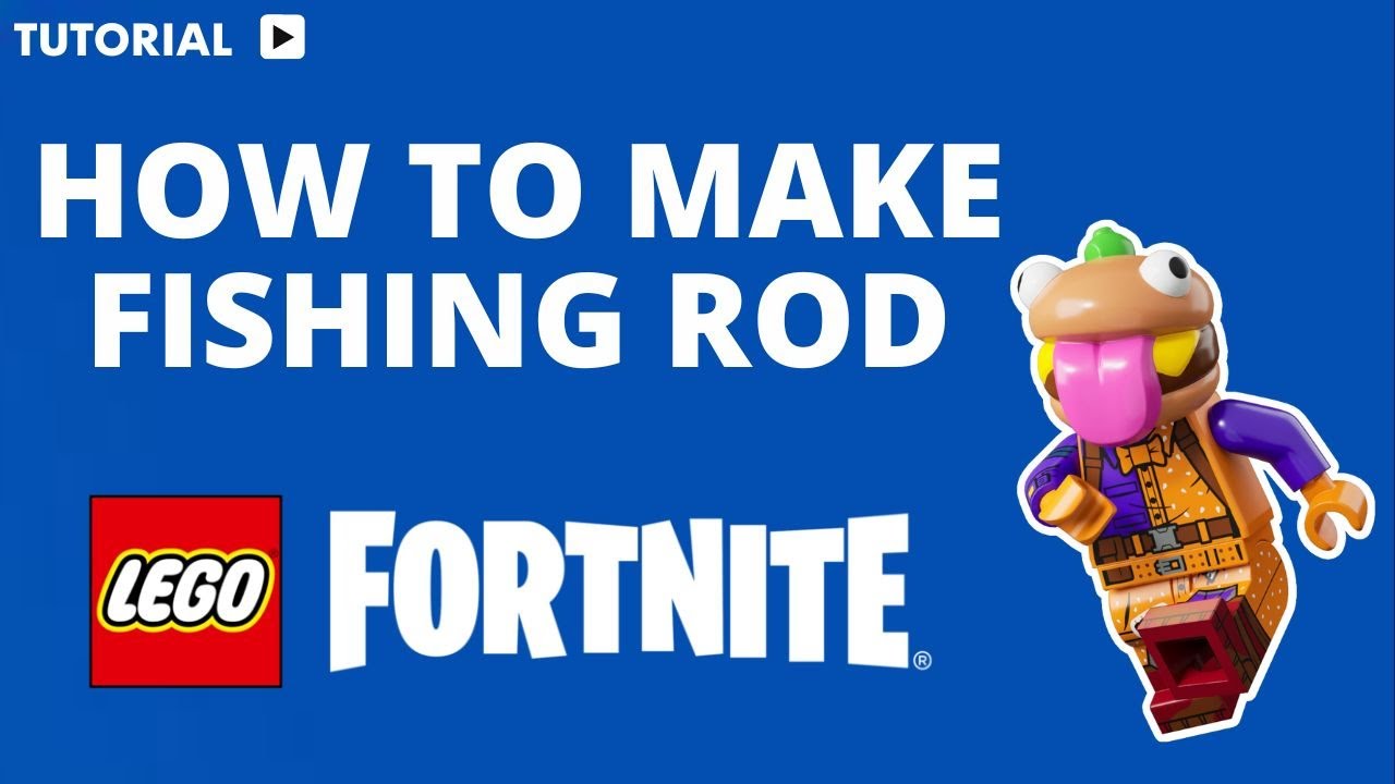 How to make purple fishing rod lego Fortnite