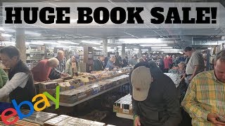 HUGE Library Book Sale and Thrifting at Goodwill | Selling on Ebay and Amazon!