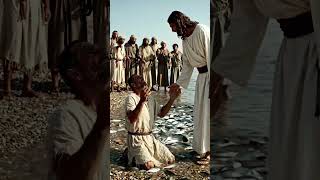 The Hungry Fisherman Prayed... Then Jesus Performed a Miracle! 😭🙏✨#ai #Jesus #JesusChrist #Miracle