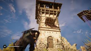 Assassin's Creed Valhalla - How to Climb Thaerelea Ruins Viewpoint