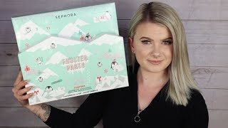 SEPHORA ADVENT CALENDAR 2019| FROSTED PARTY | Vanessa Lopez