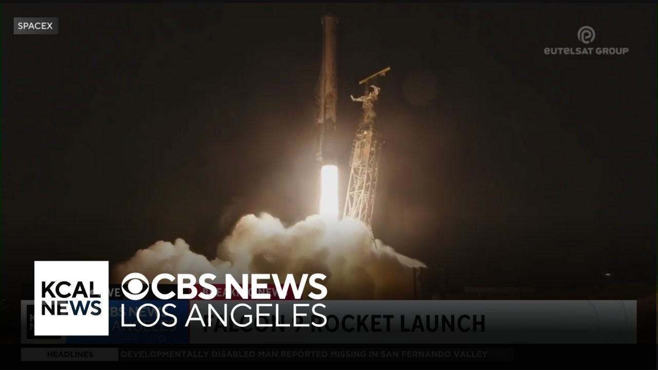 SpaceX launches Falcon 9 rocket from Southern California - YouTube