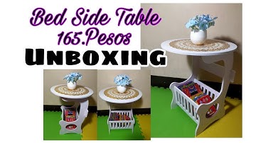 Bedside Table |#ShopeeProduct #ShopeeBedsidetable #Unboxing #Assemble #Shopee