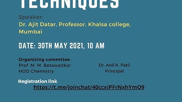 webinar Hyphenated Techniques