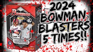 Bowman 2024 Blasters X5 (Breakdown At End Of Video) Parallel 1st’s