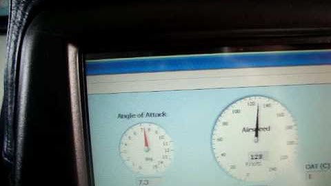 Jetstream 31 simulated stall with Cranfield