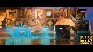 Guardians of the Galaxy Vol. 2 4K-SONG: Mr. Blue Sky ARTIST:ELO-Intro & credits-out of the way-Groot screenshot 1