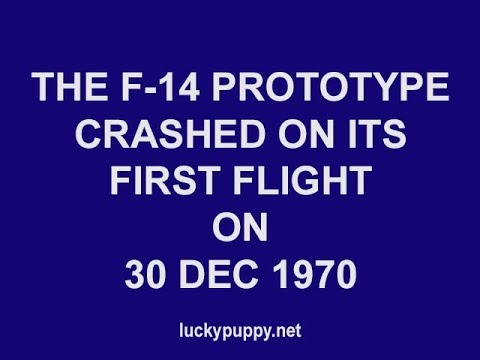 F 14A Prototype Crash 1970