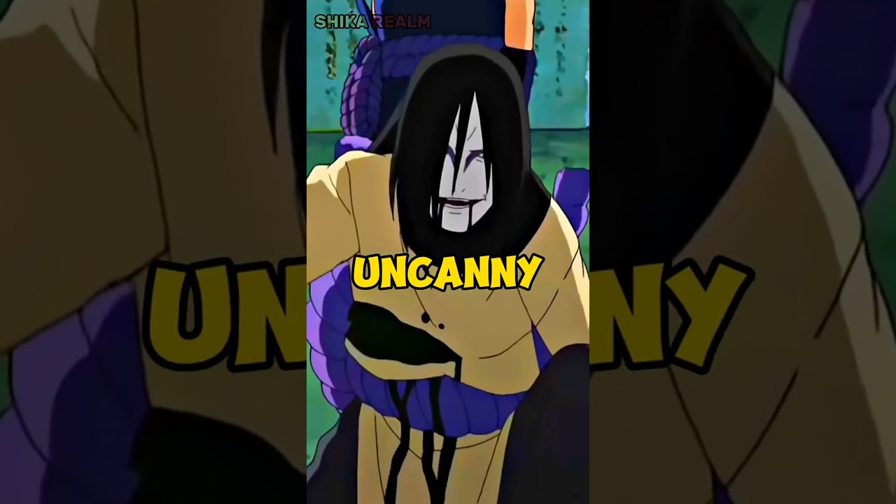 The MYTHICAL Connection Behind Orochimaru's Design 🕷️📜